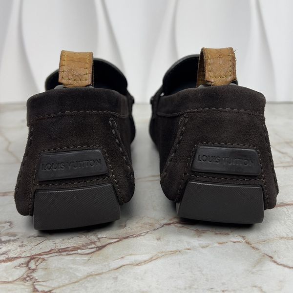 Monte Carlo Driving Moccasin Brown Suede