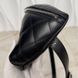 Uniform Belt Bag Black Matelasse Lambskin