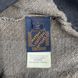Parker Hoodie Sweater Damier Blue Brown Cashmere Wool Blend