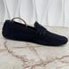Monte Carlo Driving Moccasins Blue Suede