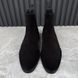 LV Charonne Chelsea Boot Monogram Black Suede