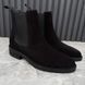 LV Charonne Chelsea Boot Monogram Black Suede