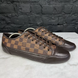 Brooklyn Sneakers Damier Brown Leather