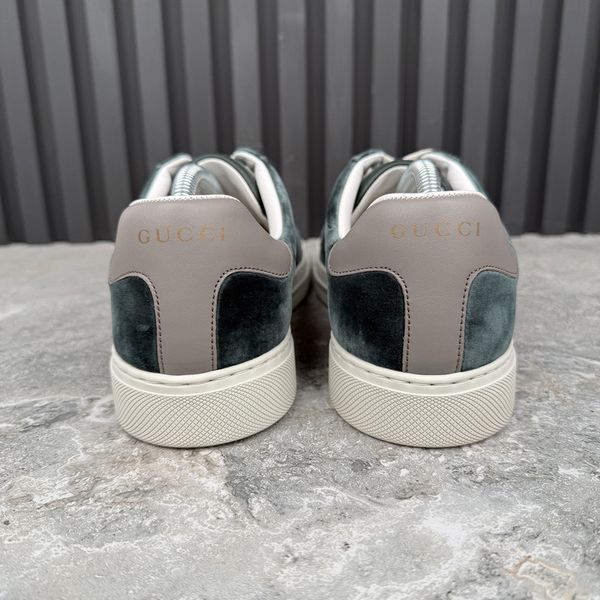 ACE Web Sneakers Green Velour
