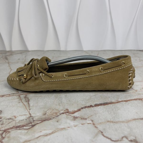 Moccasins Beige Suede