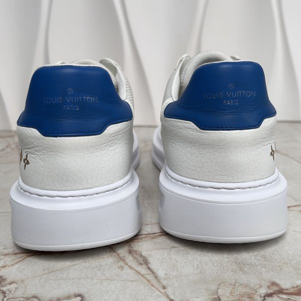 Beverly Hills Monogram Sneaker White Calfskin