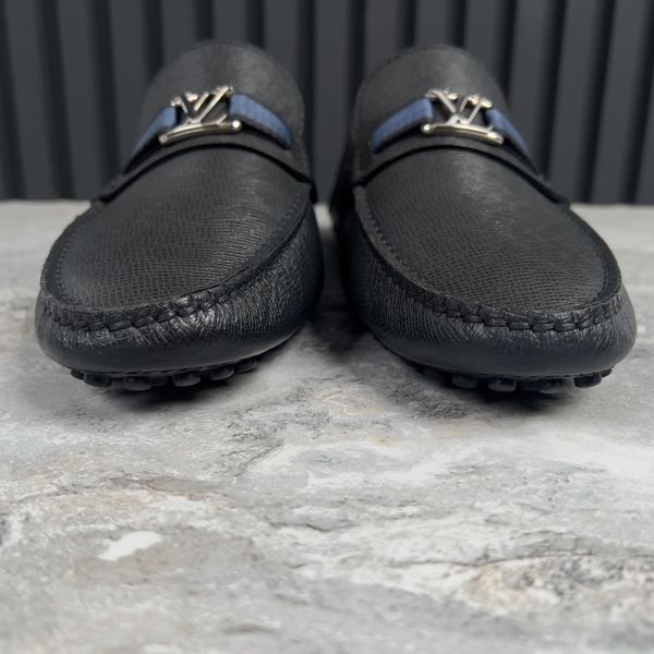 Hockenheim Moccasins Gray Taiga Leather