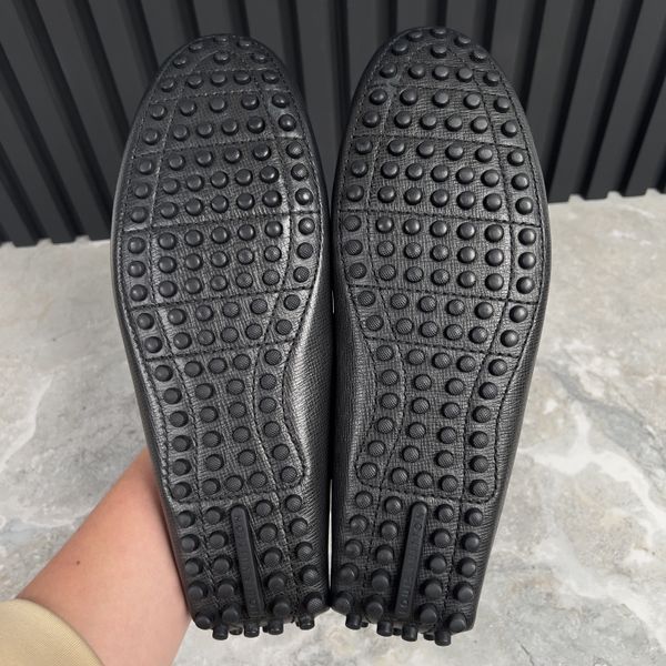 Hockenheim Moccasins Gray Taiga Leather