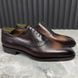 Derby Lace Up Brown Leather