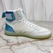 Rivoli Monogram White Grain Leather