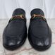 Jordaan Web Horsebit Loafers Black Leather