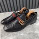 Donnie Web GG Loafers Black Leather