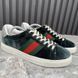 ACE Web Sneakers Green Velour