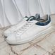 Luxembourg Sneakers Monogram Denim White