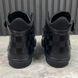 Sneakers High Top Black Leather