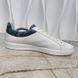 Luxembourg Sneakers Monogram Denim White