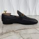 Jordaan Web Horsebit Loafers Black Leather