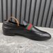 Donnie Web GG Loafers Black Leather