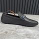 Hockenheim Moccasins Gray Taiga Leather