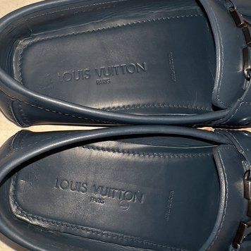 Monte Carlo Moccasin Blue Leather