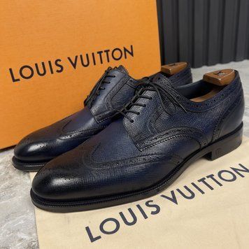 Taiga Derby Blue Patina Leather
