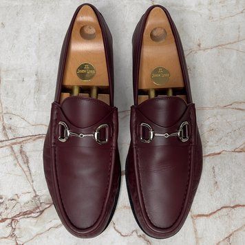 1955 Horsebit Loafer Maroon Leather