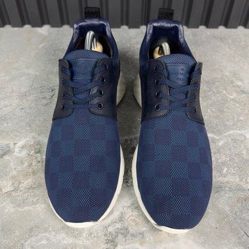 Fastlane Damier Blue Sneakers
