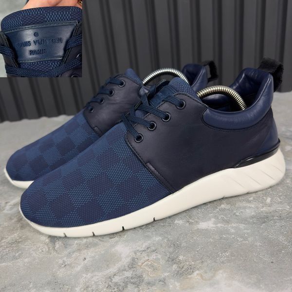 Fastlane Damier кросівки сині 2345 фото