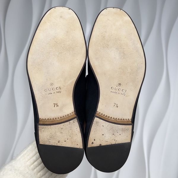 Jordaan Web Horsebit Loafers Blue Suede