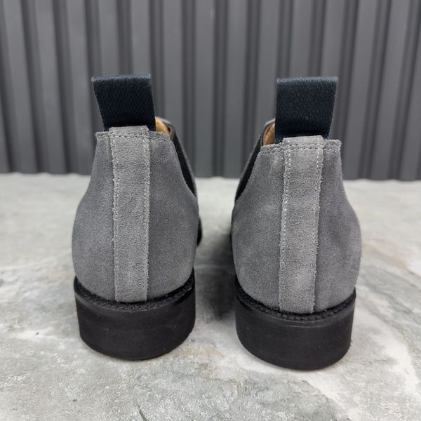 Chelsea Boots Gray Suede
