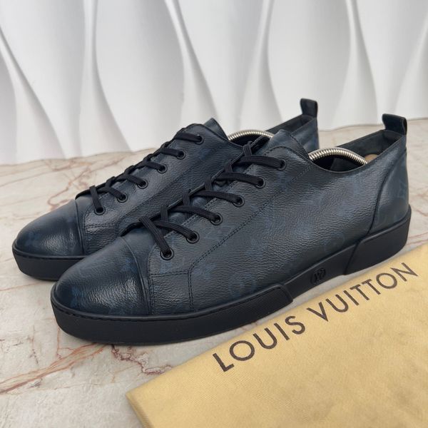 RARE Match Up Monogram Blue Canvas