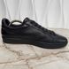 Luxembourg Trainers Embroidered Logo Black Leather