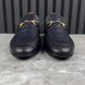 Jordaan Horsebit Loafer Blue Patina Leather