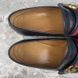 Donnie Web GG Loafers Navy Blue Leather