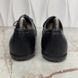 Classic derby shoes black lizard skin