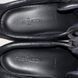 Luxembourg Trainers Embroidered Logo Black Leather