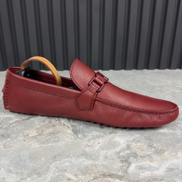 Hockenheim Moccasins Red Leather