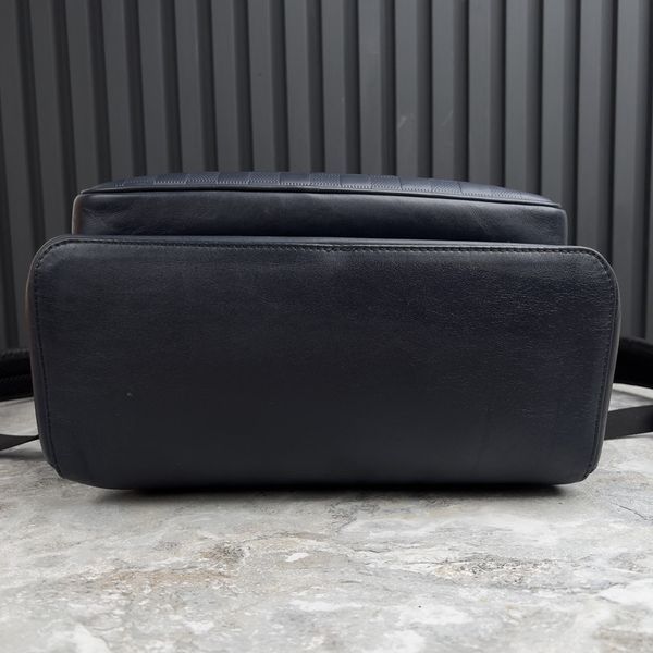 Campus Backpack Damier Infini Astral Navy Blue Leather