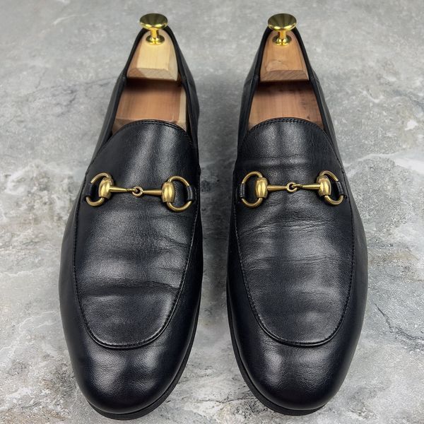 Horsebit Jordaan Loafers Black Leather