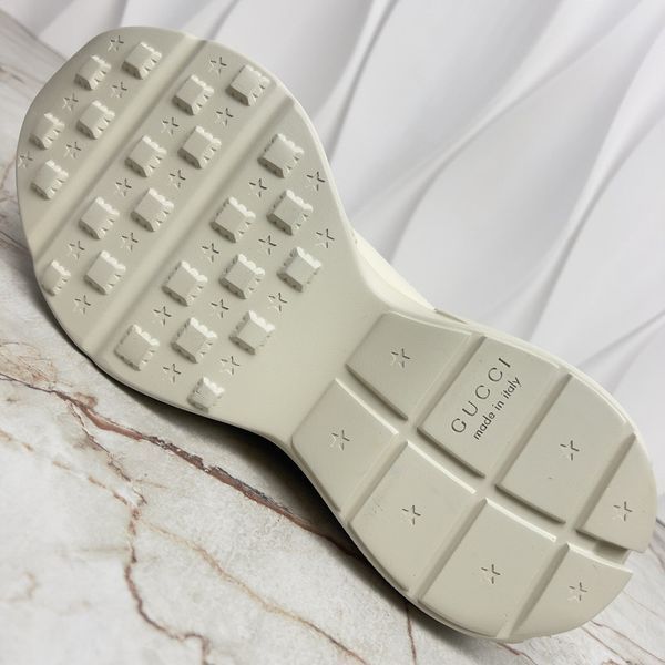 Rhyton Logo Sneaker Beige Leather