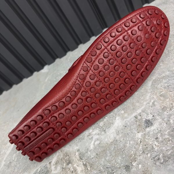 Hockenheim Moccasins Red Leather
