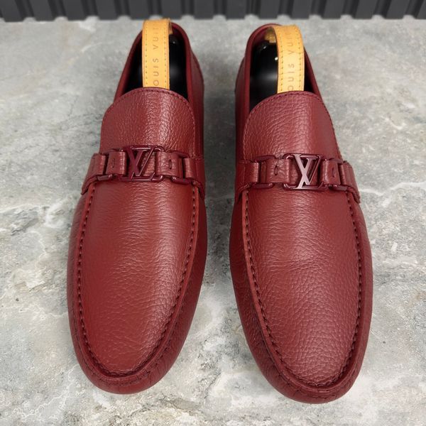 Hockenheim Moccasins Red Leather