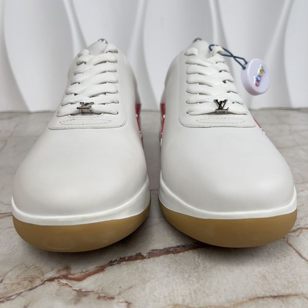 Louis Vuitton x Supreme Sneakers Monograms White Leather