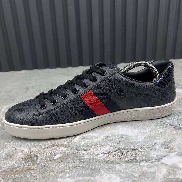 Ace Web GG Supreme Canvas кросівки сірі шкіряні 3203 фото