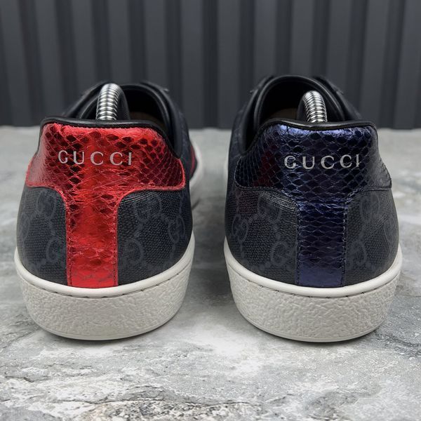 Ace Web GG Supreme Canvas кросівки сірі шкіряні 3203 фото