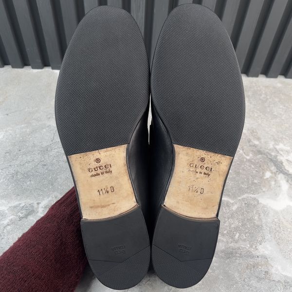 Vintage 1955 Web Horsebit Loafers Black Leather