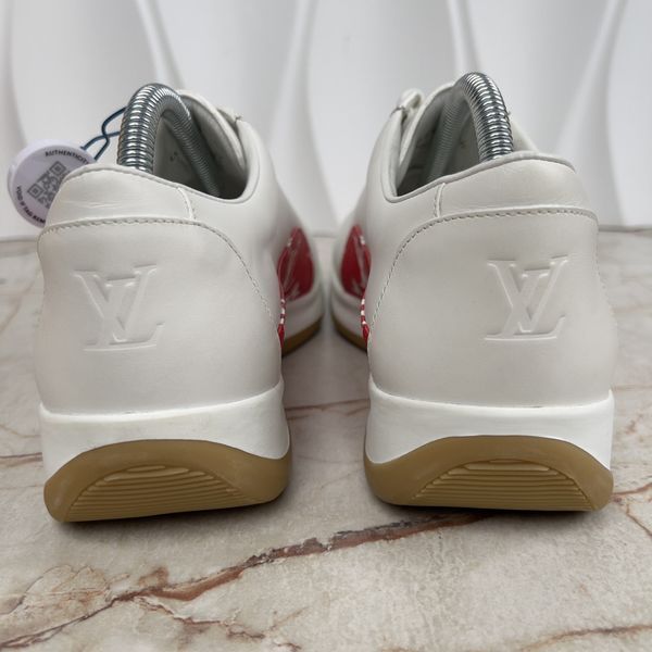 Louis Vuitton x Supreme Sneakers Monograms White Leather