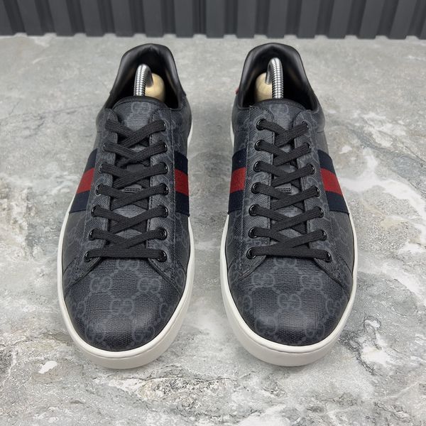 Ace Web GG Supreme Canvas кросівки сірі шкіряні 3203 фото