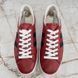 Ace Monogram Sneakers Red Leather