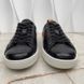 Ace Web Sneakers Black Crocodile Leather